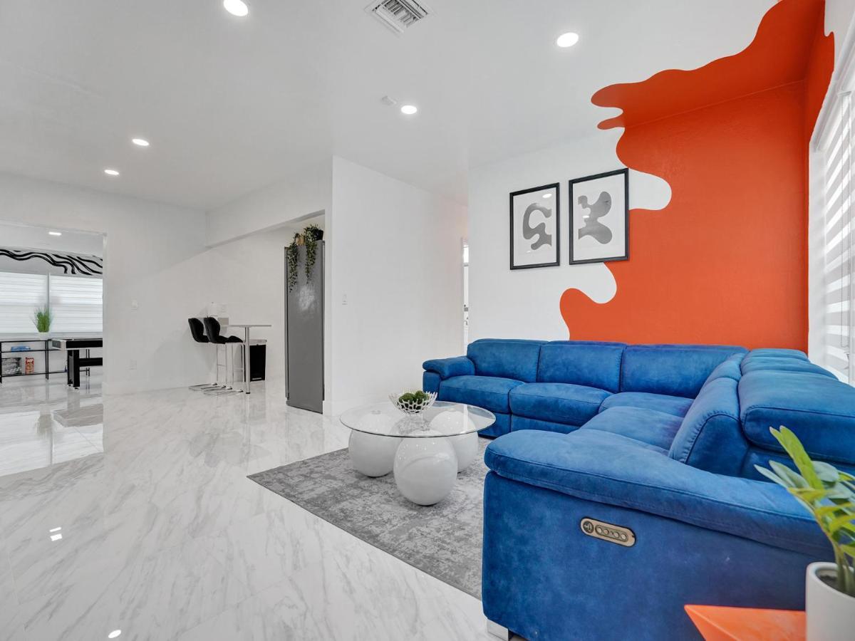 Вилла Escape To Miami Retreat Норт-Майами-Бич Экстерьер фото