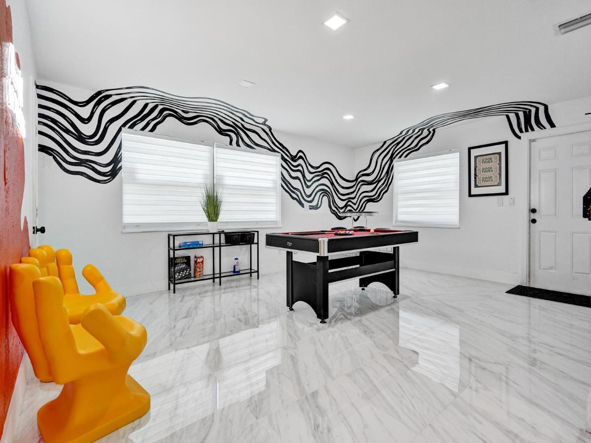 Вилла Escape To Miami Retreat Норт-Майами-Бич Экстерьер фото